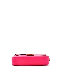 Pre-Owned Fendi Medium Selleria Baguette Nm Bag Leather
