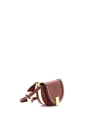 Pre-Owned Fendi Moonlight Flap Bag Leather with Plexiglass Detail