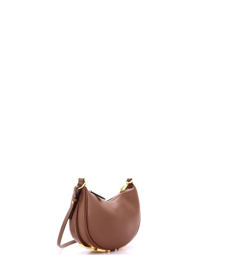 Pre-Owned Fendi Mini Fendigraphy Bag Leather