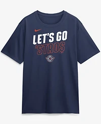 Nike Men's Navy Houston Astros 2026 City Connect Team Phrase Script Dri-fit T-Shirt