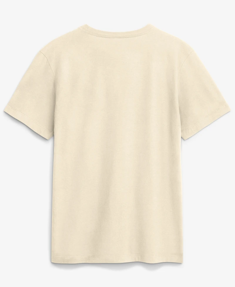 Nike Men's Cream Los Angeles Dodgers City Connect Wordmark T-Shirt