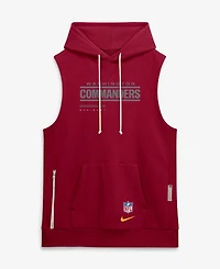 Nike Men's Burgundy Washington Commanders Sideline Standard Issue Dri-fit Sleeveless Hoodie
