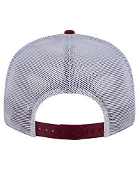 New Era Men's Burgundy Washington Commanders Core Team 9FIFTY Trucker Snapback Hat
