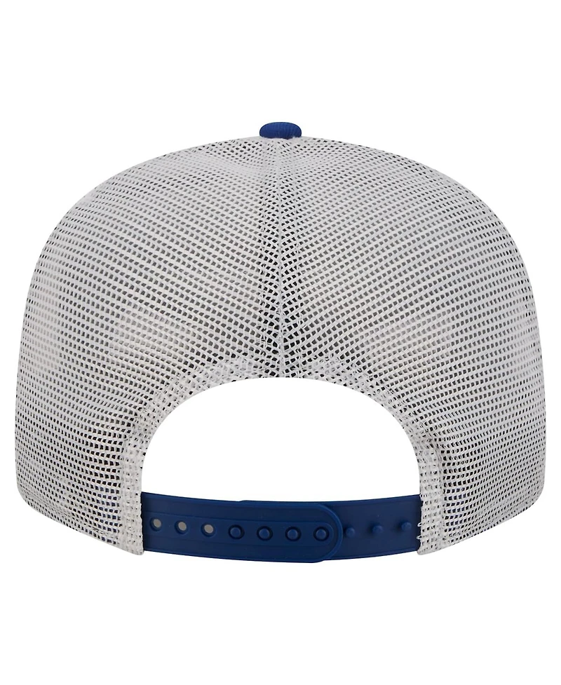 New Era Men's Royal New York Giants Core Team 9FIFTY Trucker Snapback Hat