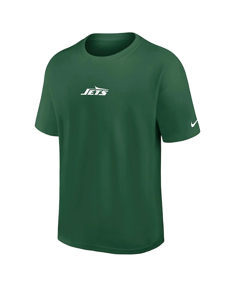Nike Men's Green New York Jets Dominate The Game Essential Max90 T-Shirt