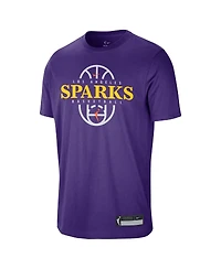 Nike Men's and Women's Purple Los Angeles Sparks 2026 On-Court Authentic Practice Premium T-Shirt