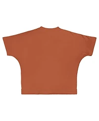 Pressbox Women's Texas Orange Longhorns Flannigan Oversized T-Shirt