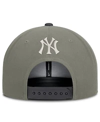Nike Men's Olive New York Yankees Pro Dri-fit Snapback Hat