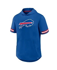 Fanatics Men's Royal Buffalo Bills Optimal Play Short Sleeve Hooded T-Shirt