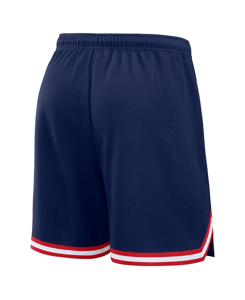 Fanatics Men's Navy New England Patriots Fearless Drive Shorts