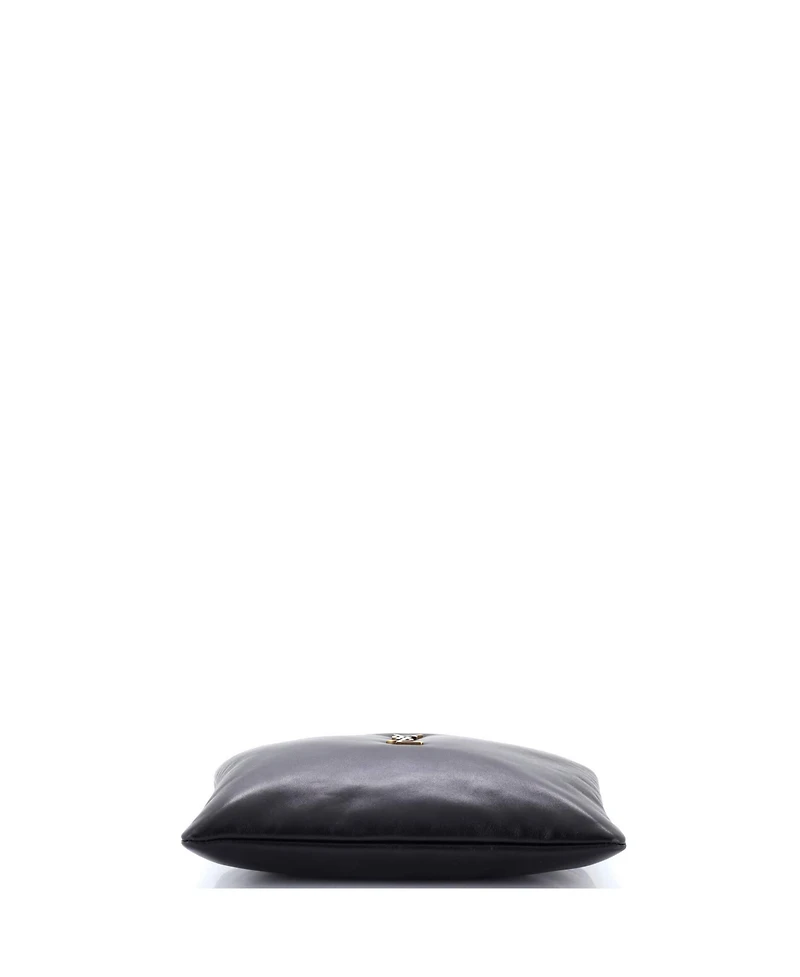 Pre-Owned Saint Laurent Small Calypso Zip Pouch Leather