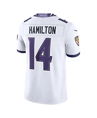 Nike Men's Kyle Hamilton White Baltimore Ravens Vapor F.u.s.e. Sewn Down Limited Jersey