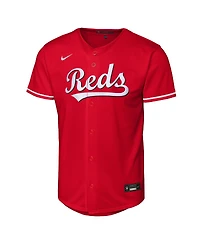 Nike Big Boys and Girls Red Cincinnati Reds Alternate Replica Jersey