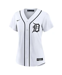 Nike Women's Justin Verlander White Detroit Tigers Home Replica Jersey