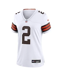 Nike Women's Shedeur Sanders White Cleveland Browns Game Jersey