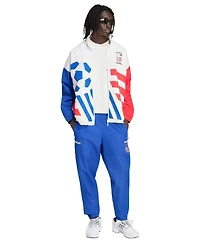 Adidas Men's White Usmnt 1994 World Cup Full-Zip Woven Track Jacket