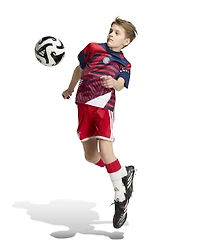 Adidas Big Boys and Girls Blue/Red Bayern Munich 2026/27 Pre-Match Home Training Jersey