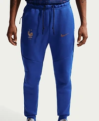 Nike Men's Blue France National Team Tech Fleece Joggers