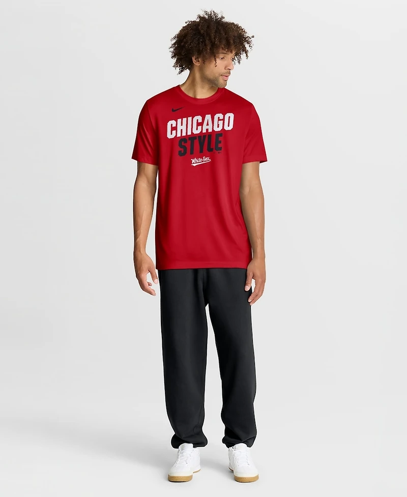 Nike Men's Red Chicago White Sox 2026 City Connect Team Phrase Script Dri-fit T-Shirt