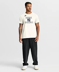 Nike Men's Cream New York Yankees Cooperstown Collection ‘70s Inspired T-Shirt