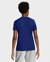 Nike Women's Royal Los Angeles Dodgers Authentic Collection Early Work Tri-Blend Dri-fit T-Shirt