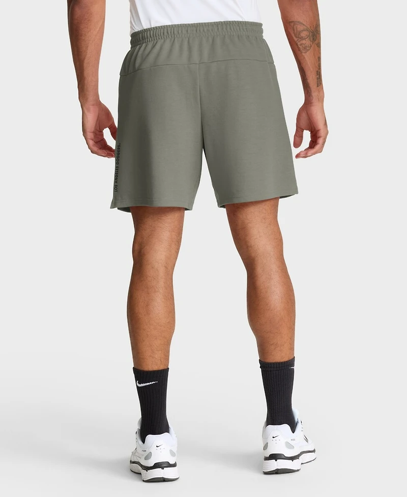 Nike Men's Olive Los Angeles Dodgers Statement Primary Dri-fit Shorts