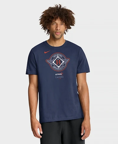 Nike Men's Navy Houston Astros City Connect Large Logo T-Shirt