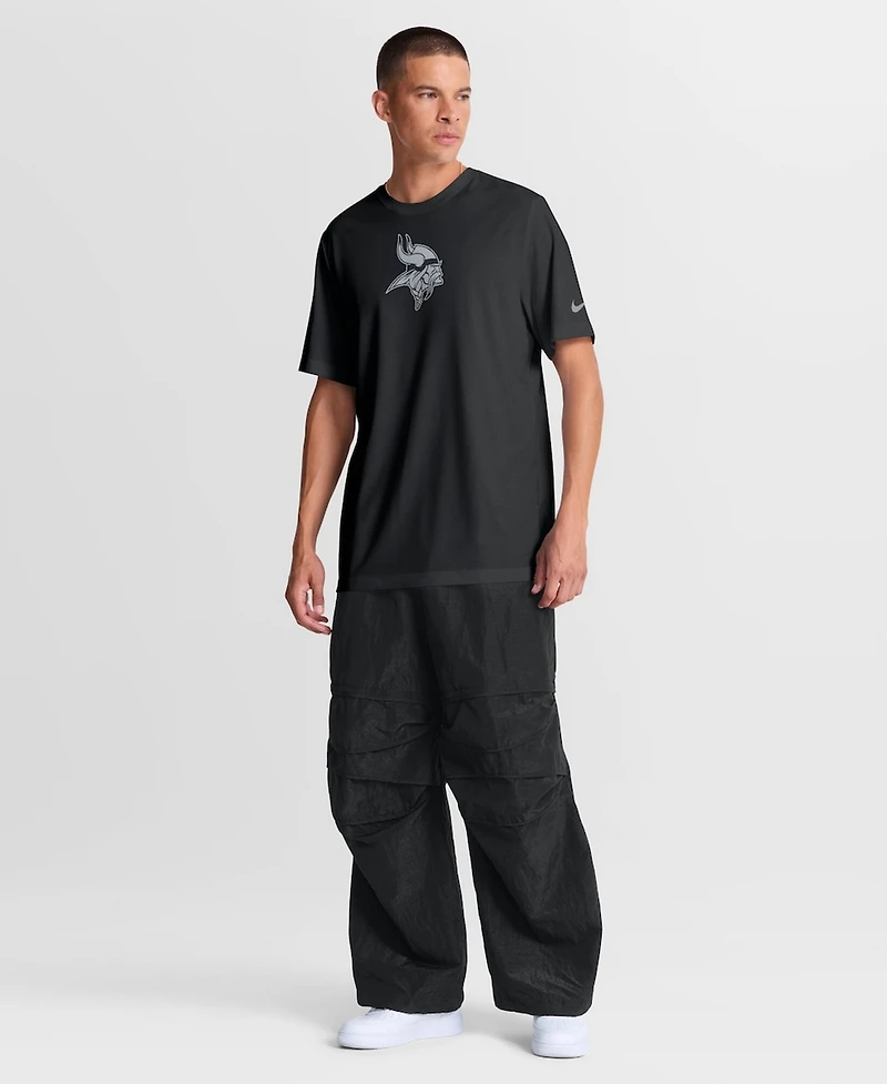 Nike Men's Black Minnesota Vikings Sideline Lead The Charge Legend Dri-fit T-Shirt