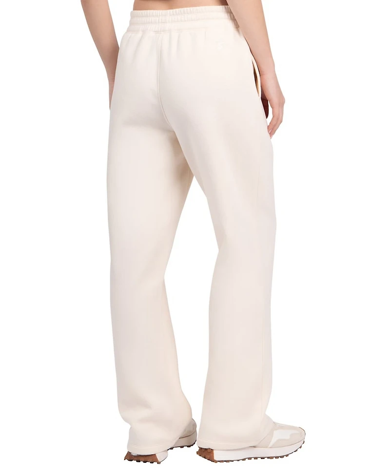 Starter Women's Cream Chicago Cubs Pastel High Waisted Fleece Pants