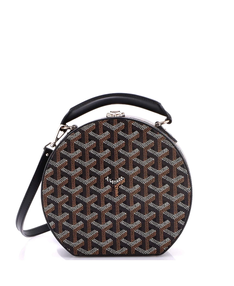 Pre-Owned Goyard Alto Hatbox Bag Coated Canvas