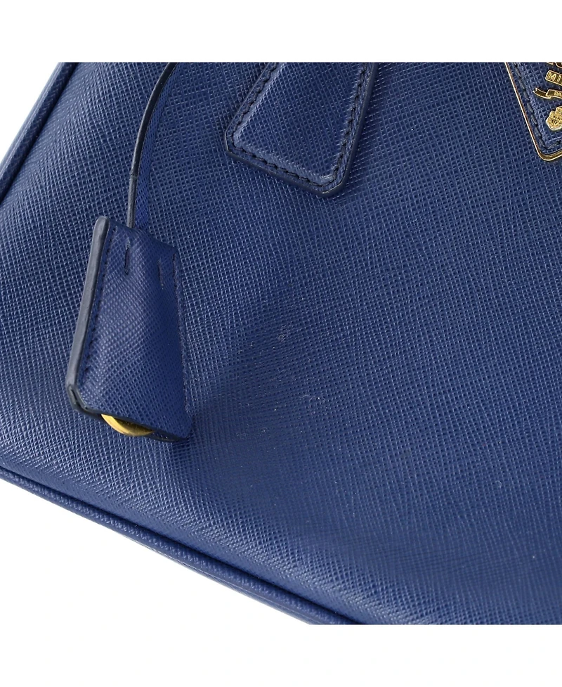 Pre-Owned Prada Galleria Double Zip Tote Saffiano Leather
