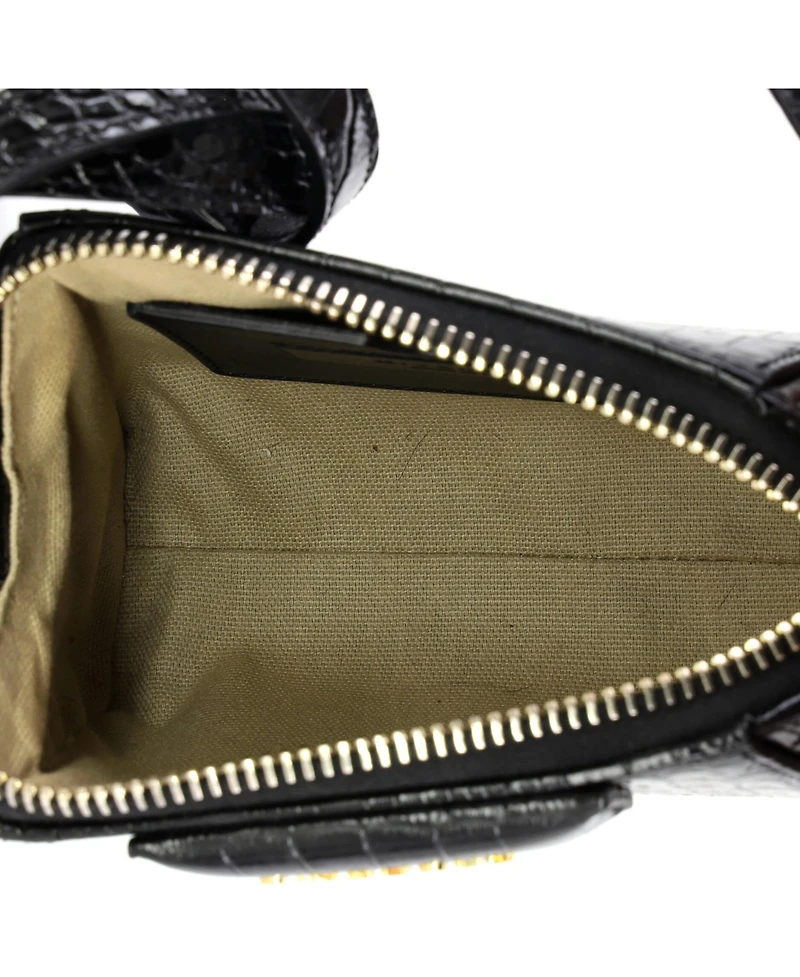 Pre-Owned Givenchy Nano Antigona Crossbody Bag Embossed Leather