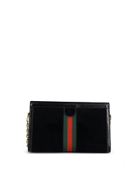 Pre-Owned Gucci Medium Ophidia Chain Shoulder Bag Suede