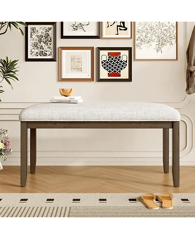 flynama 38" Upholstered Dining Bench