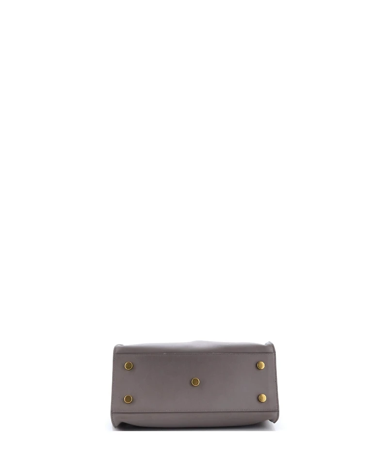 Pre-Owned Saint Laurent Baby Monogram Cabas Leather