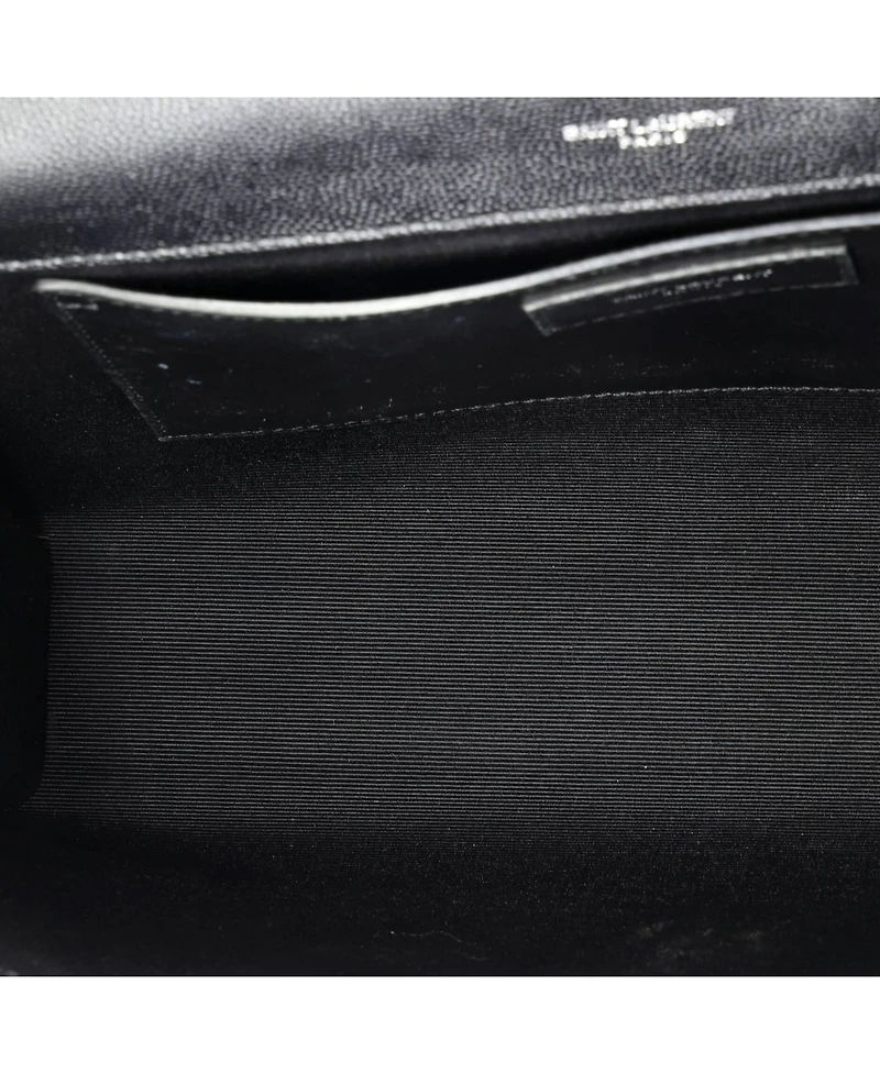 Pre-Owned Saint Laurent Large Classic Monogram Crossbody Bag Grainy Leather