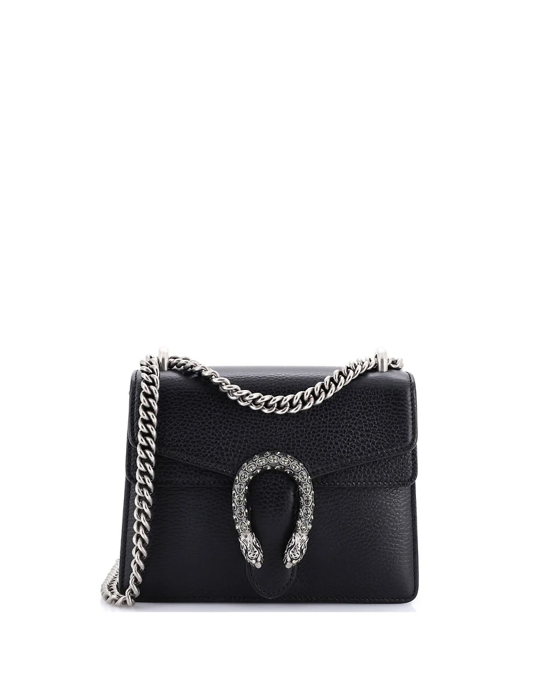 Pre-Owned Gucci Mini Dionysus Bag Leather
