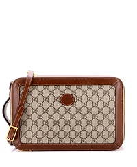 Pre-Owned Gucci Azalea Box Shoulder Bag Gg Coated Canvas