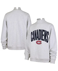 '47 Brand Women's Heather Gray Montreal Canadiens Subtle Muse Sweatshirt