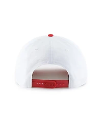 '47 Brand Men's White/Red Carson Hocevar Roscoe Hitch Adjustable Hat