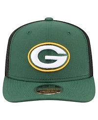 New Era Men's Green Green Bay Packers 9SEVENTY Trucker Adjustable Hat
