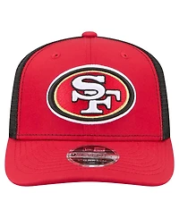 New Era Men's Red San Francisco 49ers 9SEVENTY Trucker Adjustable Hat