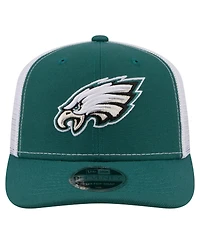 New Era Men's Kelly Green Philadelphia Eagles 9SEVENTY Trucker Adjustable Hat