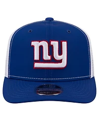 New Era Men's Royal New York Giants 9SEVENTY Trucker Adjustable Hat
