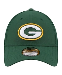 New Era Men's Green Green Bay Packers Core Team 9FORTY Adjustable Hat