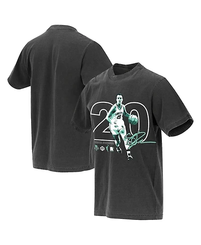 Round21 Men's and Women's Sabrina Ionescu Charcoal New York Liberty Graphic Number T-Shirt