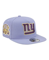 New Era Men's Lavender New York Giants Bloom A-Frame 9FIFTY Snapback Hat