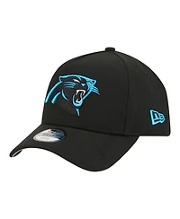 New Era Big Boys and Girls Black Carolina Panthers 9FORTY A-Frame Adjustable Hat