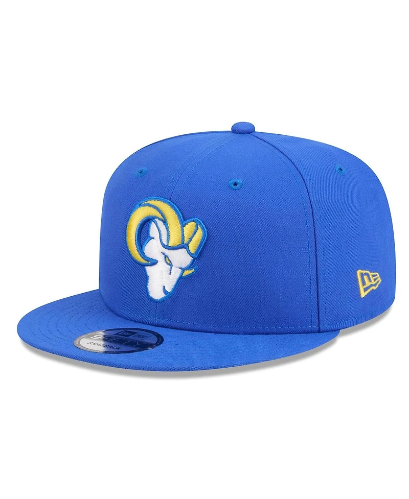 New Era Men's Royal Los Angeles Rams 9FIFTY Snapback Hat
