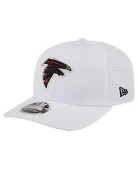 New Era Men's White Atlanta Falcons Name Plate 9SEVENTY Adjustable Hat